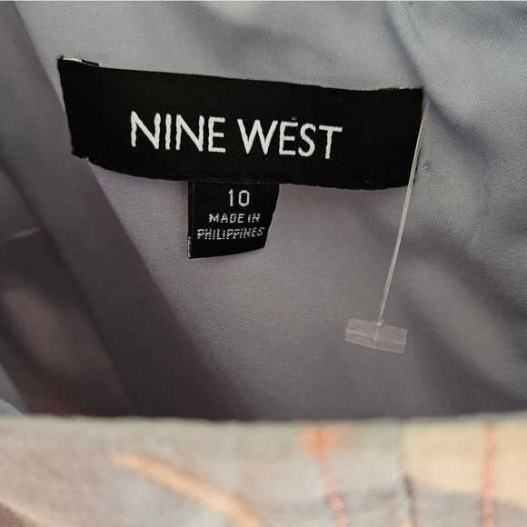 Nine West Pink and Cream Sleeveless Sundress - Picture 3 of 4